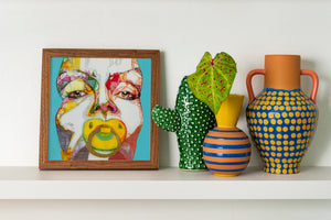 Fine Art Print “Calladitä” – Giclée Print on Paper or Canvas – Museum-Quality Art - 20x20cm/30x30cm